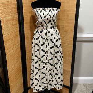 Skirt and tube top matching set